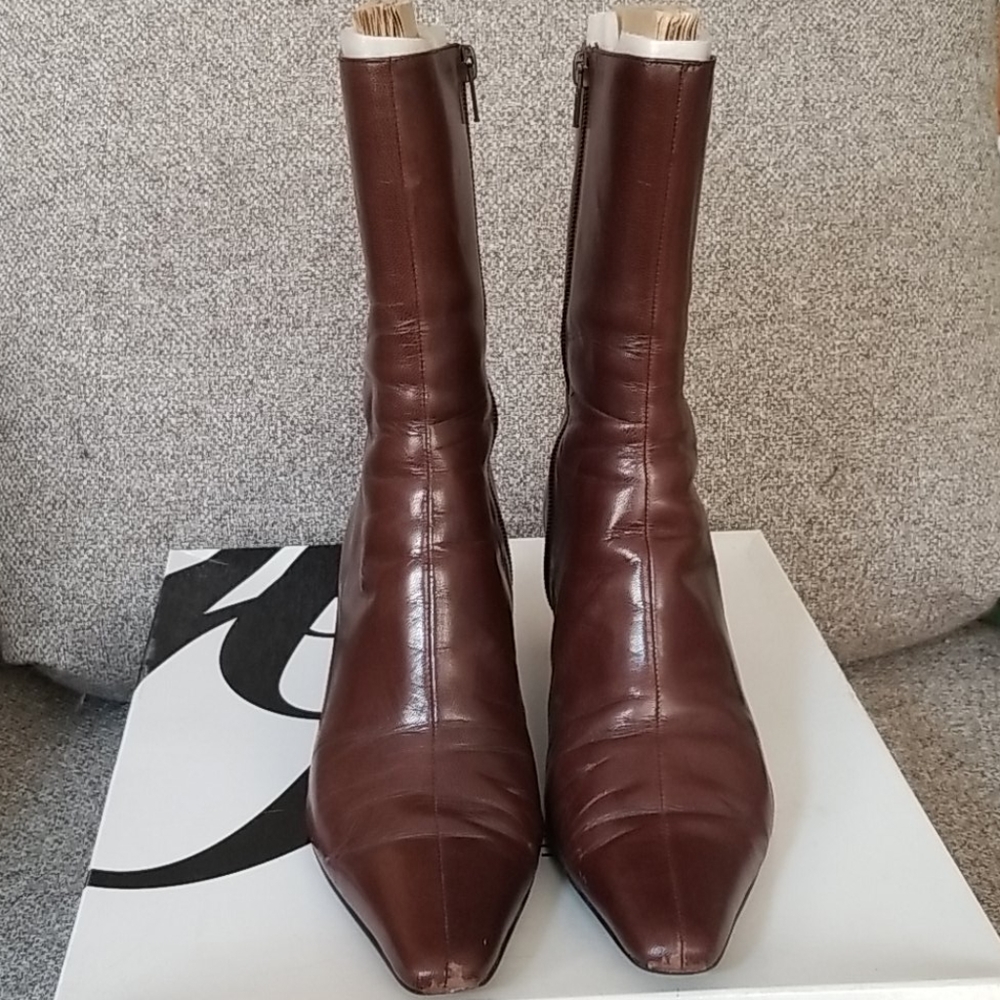 Nine West heeled boots, size 9